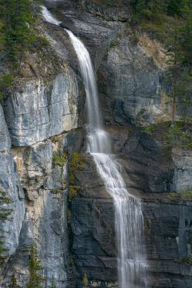 Bridal Veil Falls 2 Bridal Veil Falls near the Icefields Parkway in Banff National Park